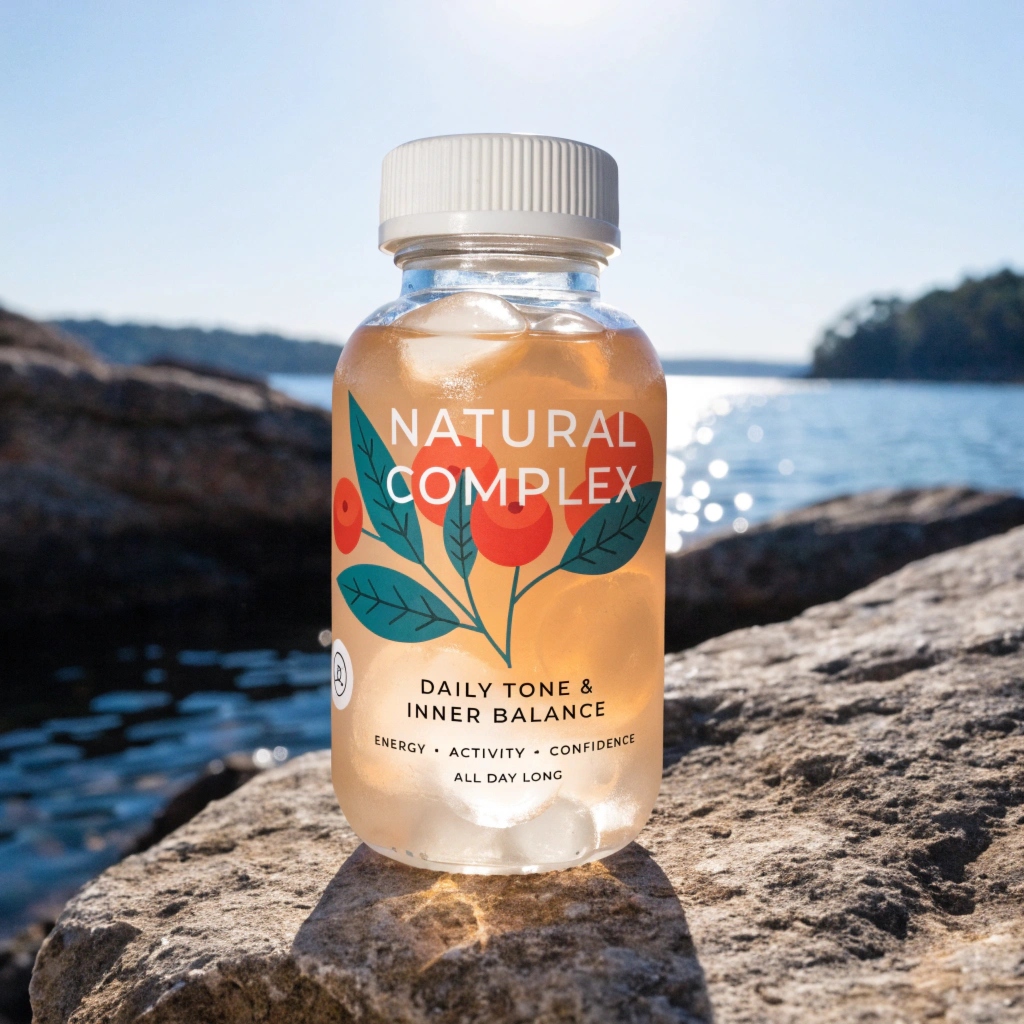 Zorinex capsules and natural botanical ingredients displayed together